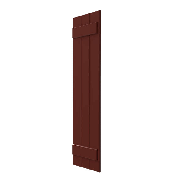 Composite Board-n-Batten Shutters (Per Pair) D4459
