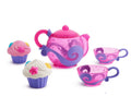 5 Piece Toddler Bath Tea and Cupcake Set, Pink O658176