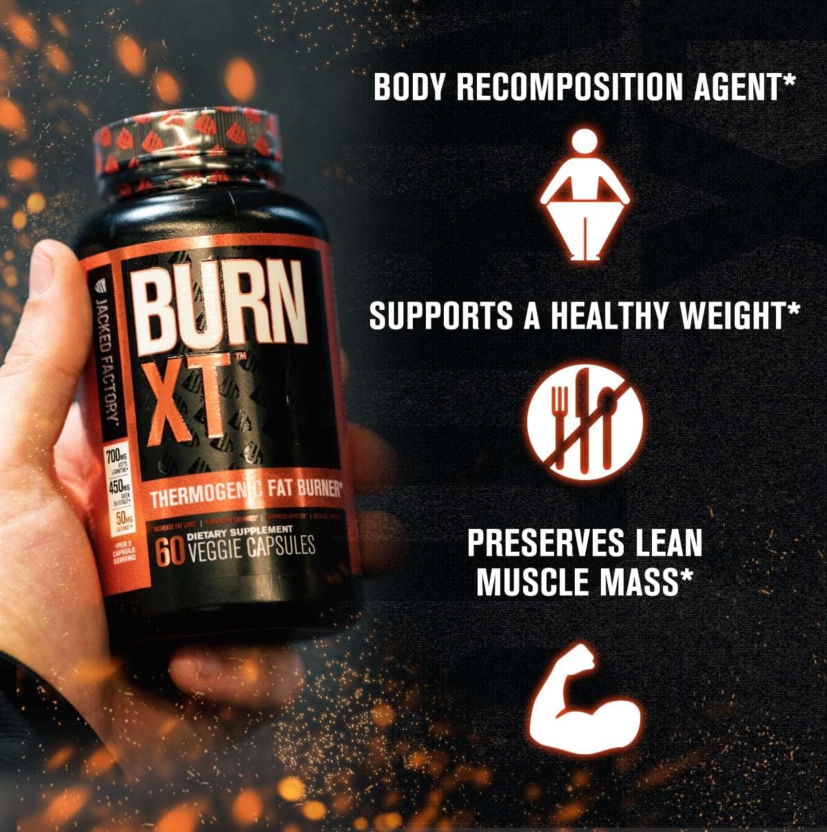 Thermogenic Fat Burner Weight Loss Supplement 120 Veggie Diet Pills Pack of 2 G38356
