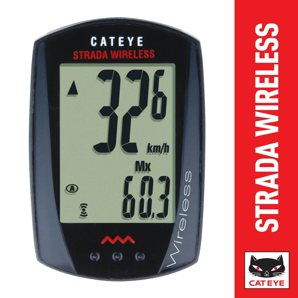 Black Wireless Cycling Computer H6637