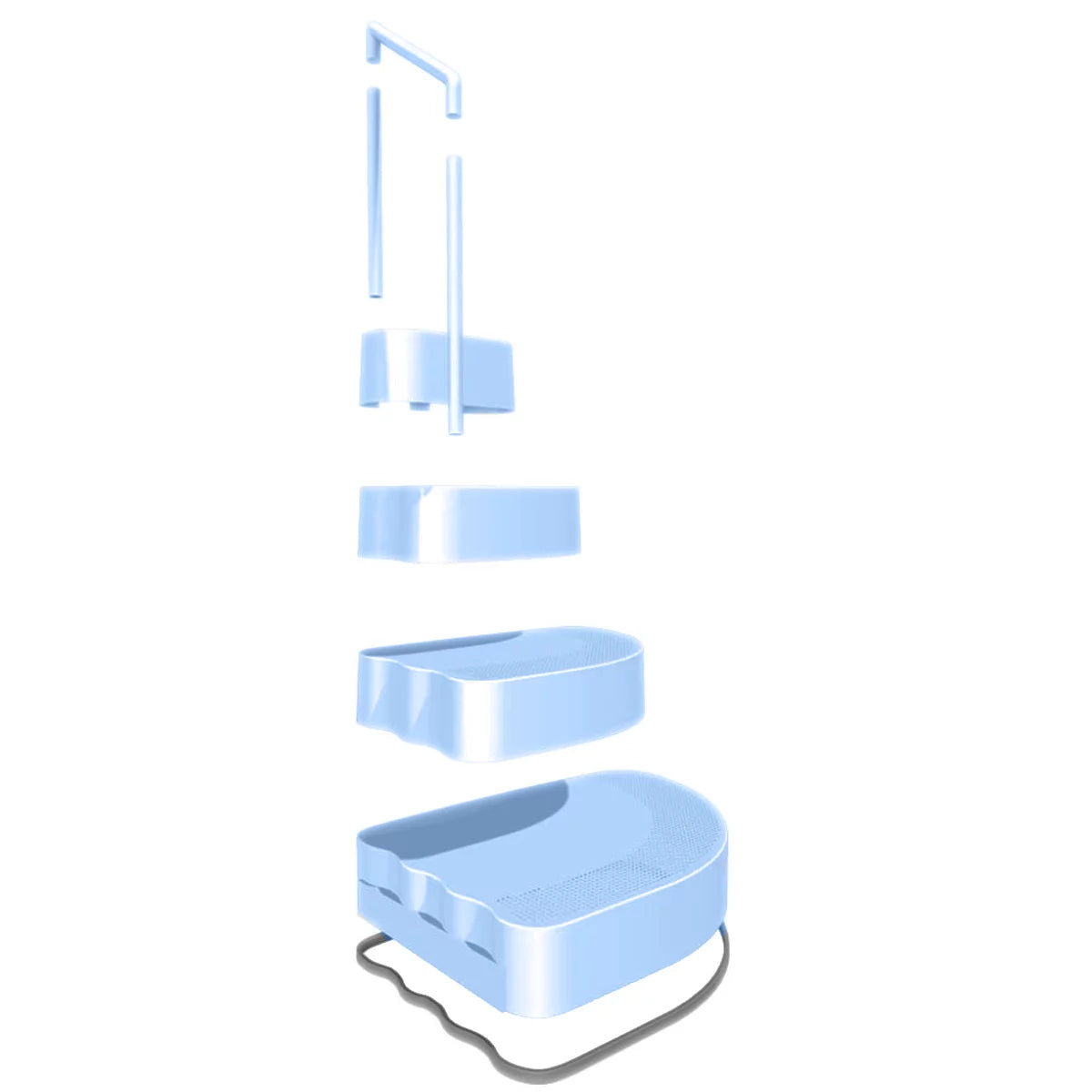 Blue Resin Steps Q563808