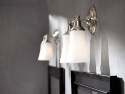 Brushed Nickel Bath Light X87971