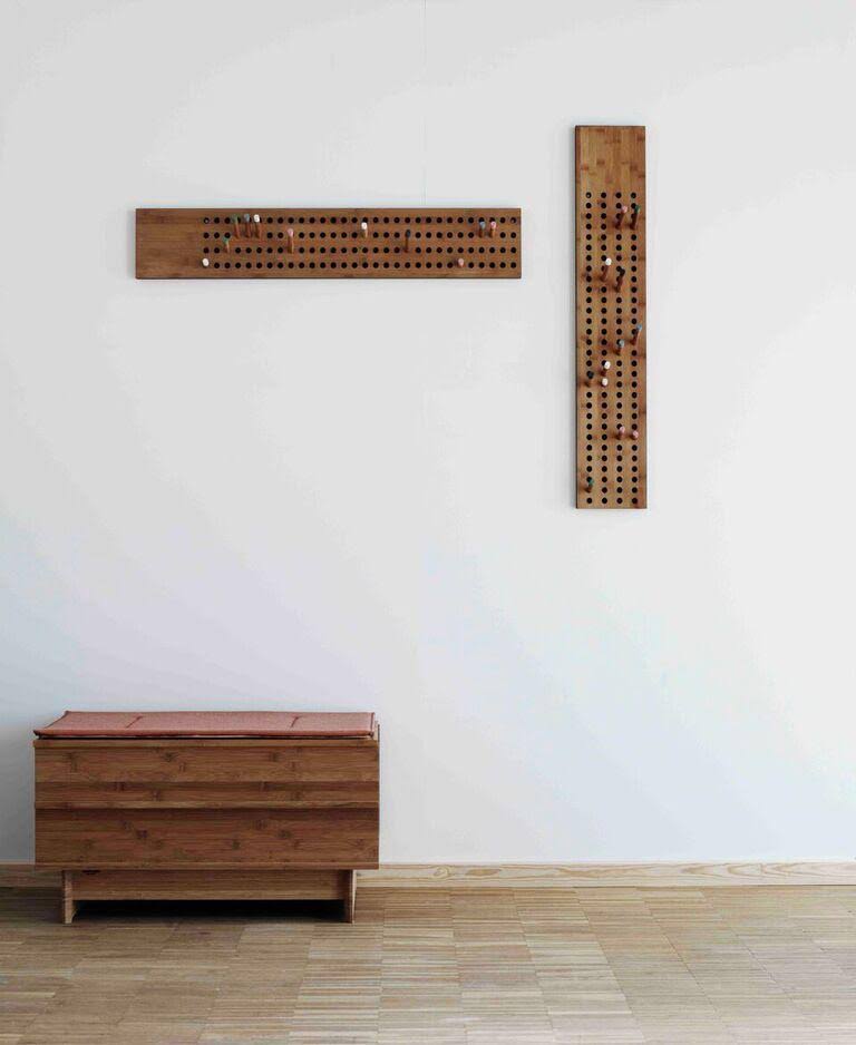 Bamboo Nature Coat Rack H10206