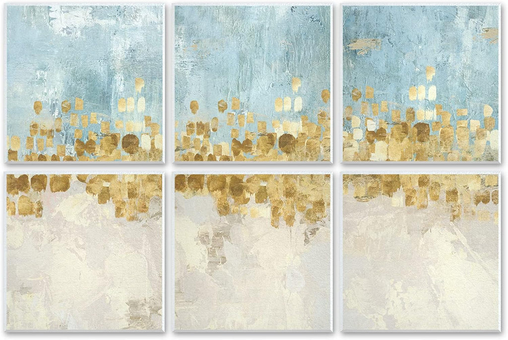 Art Acoustic Panels 12"x12" 6 Pack Sound Absorbing Wall Panel L4543