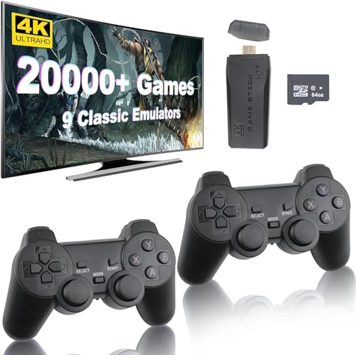 Wireless Retro Game Console Stick with 2.4G Wireless Controllers D917284