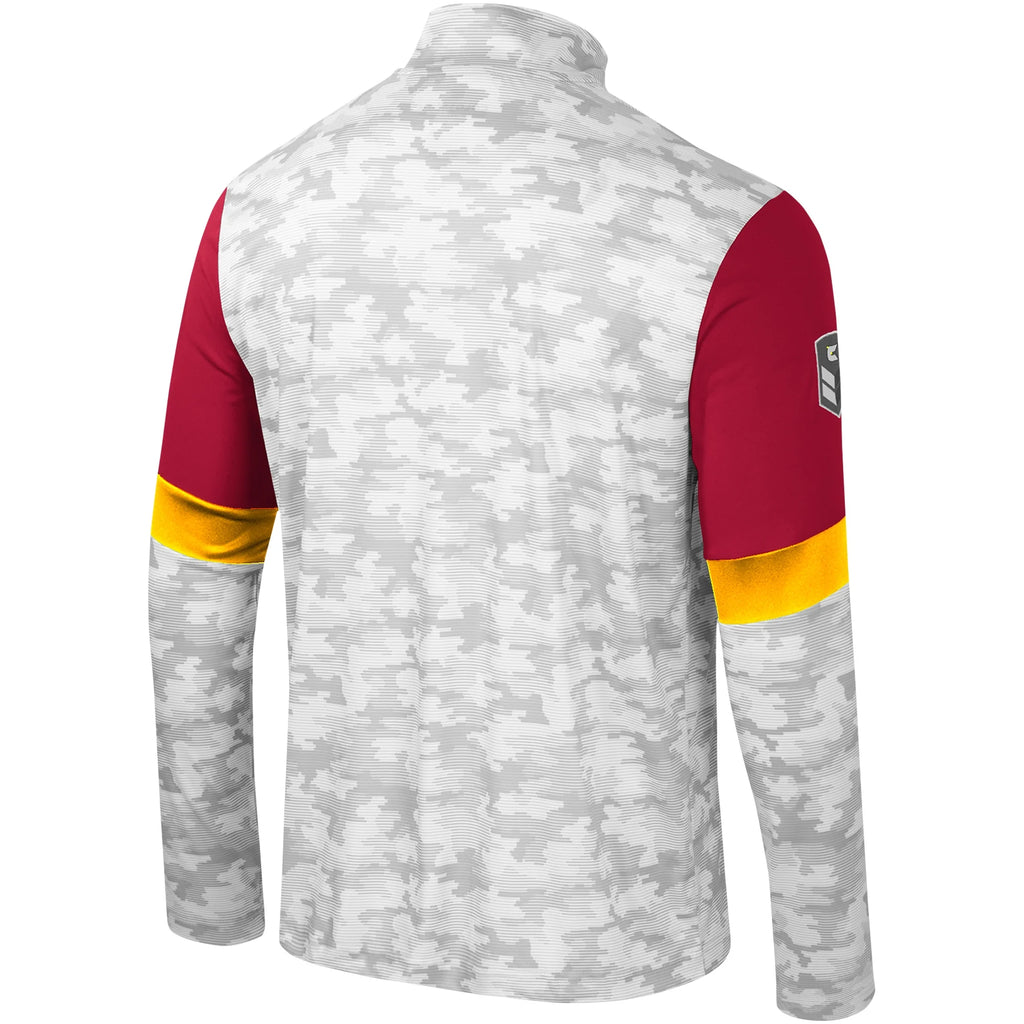 Camo Quarter-Zip Windshirt Y568548