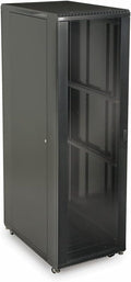 42U Glass Solid Door Server Cabinet K58139