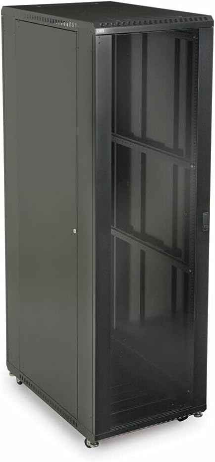 42U Glass Solid Door Server Cabinet K58139