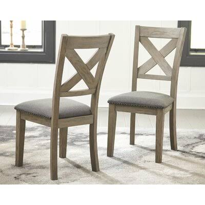 Wire-Brushed Side Chair (Set of 2) Z7731