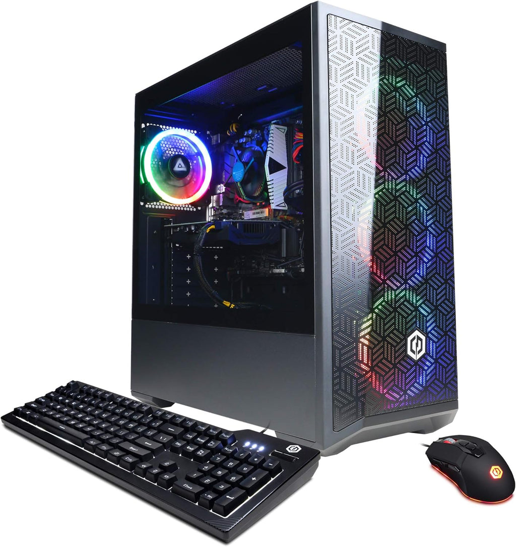 Intel Core i5-13400F 2.5GHz GeForce RTX 4060 8GB 16GB DDR5 2TB NVMe SSD Windows 11 Home Black Gaming PC Q377
