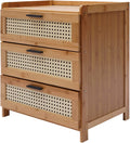 Storage Cabinet Nightstand with Drawer V414