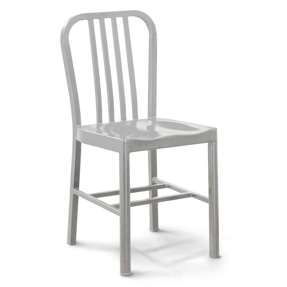 Grey Metal Side Chairs (Set of 2) G55247