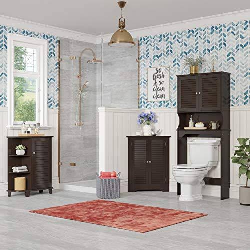3-Shelf Corner Cabinet Espresso V233