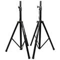 Rockville Tripod DJ Speaker Stands White Covers S942537