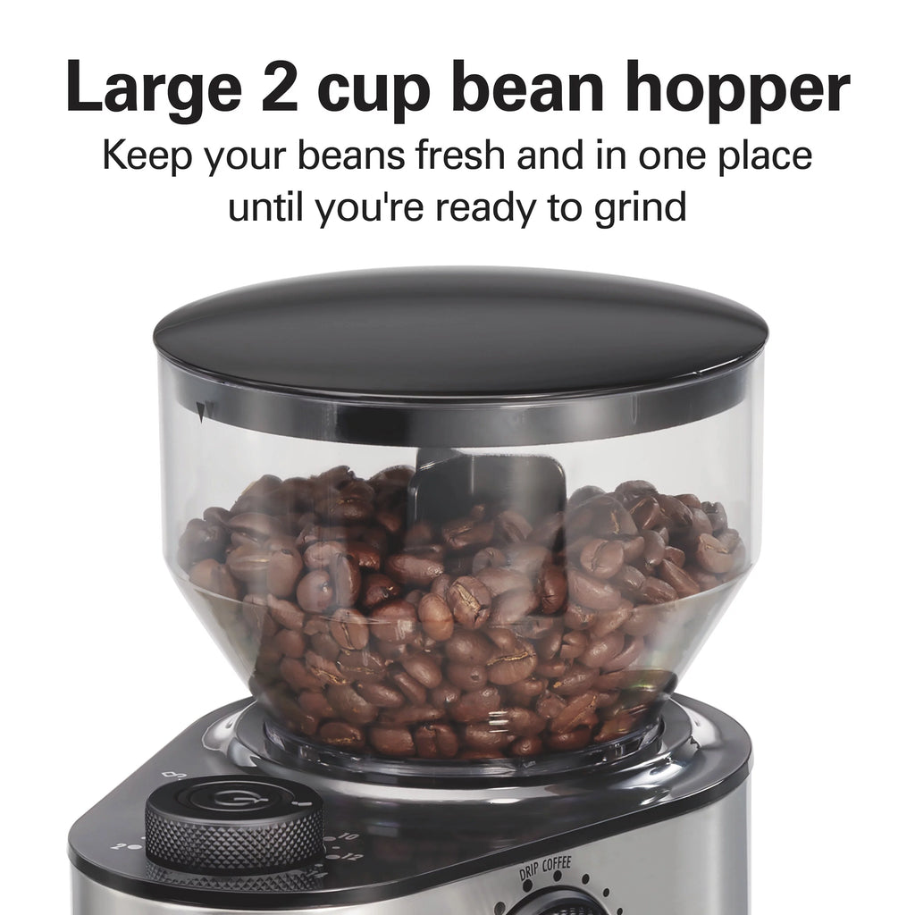18 Grind Settings Stainless Steel Coffee Grinder U97419