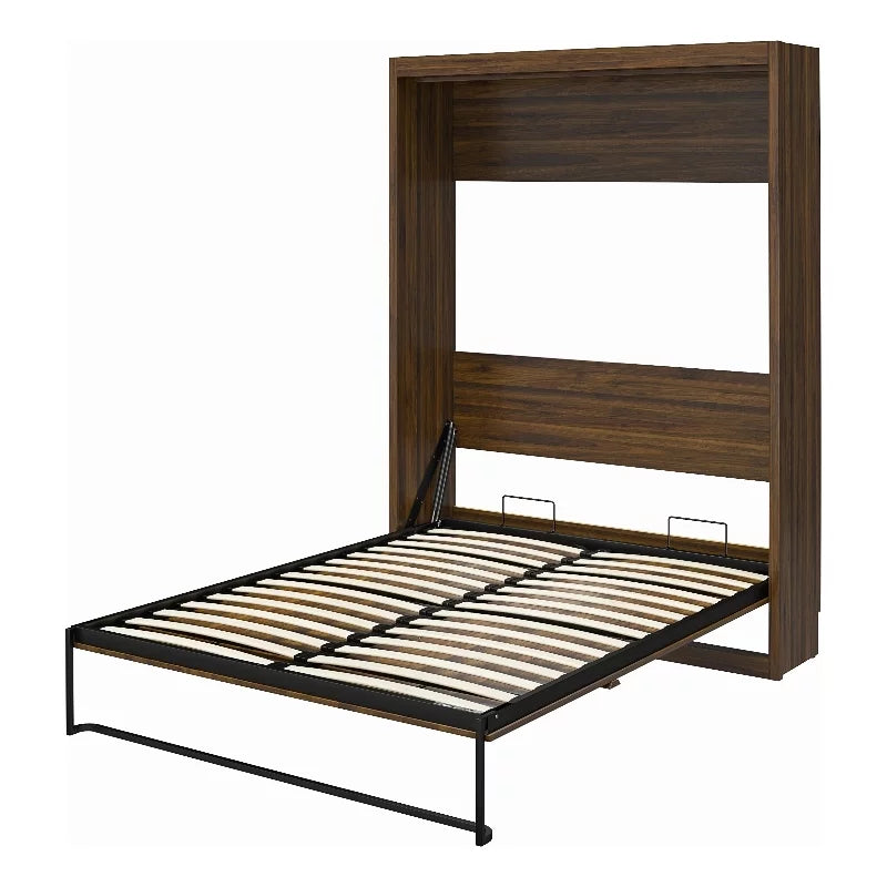 Brown Full Murphy Wall Bed T489
