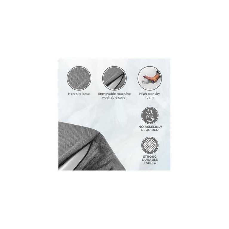 High Density Foam Sherpa Top Steps F240083