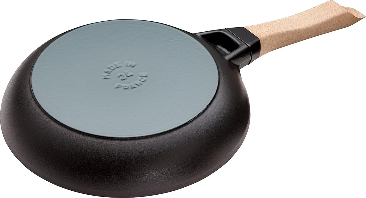 Grey Cast Iron Frying Pan, 34 cm N99487