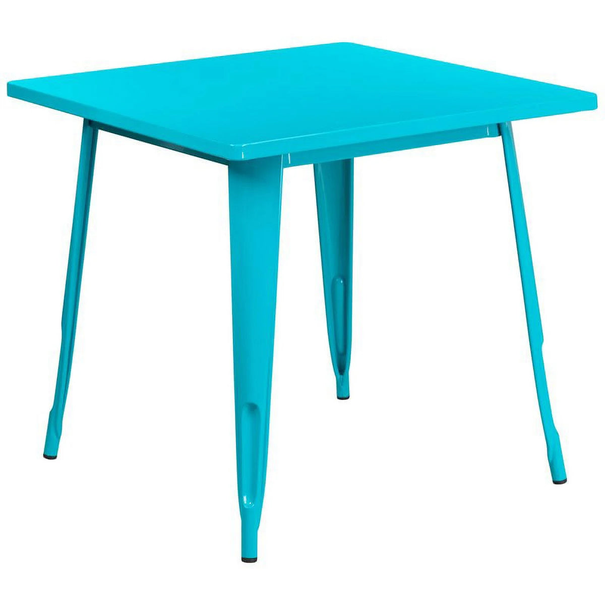 31.5" Square Metal Dining Table K7837