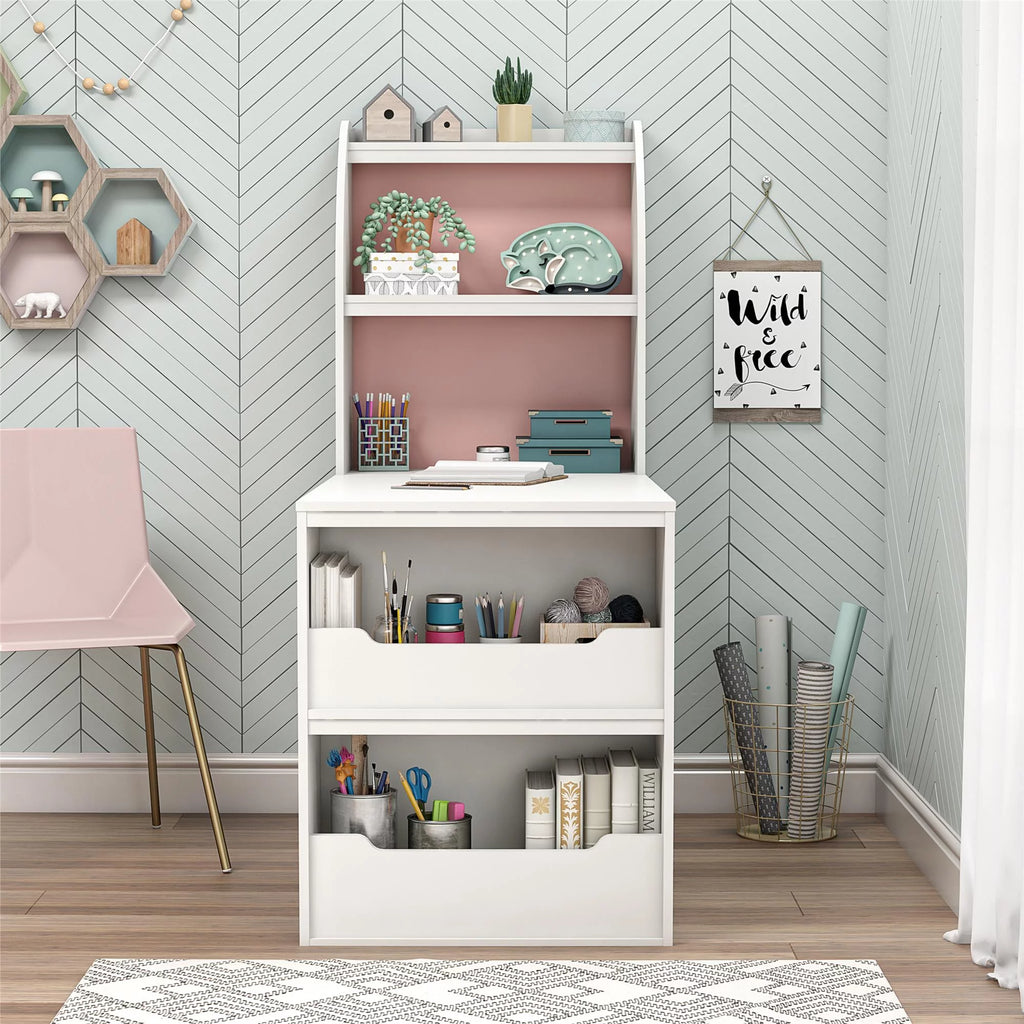 White Kids Craft Desk I1721