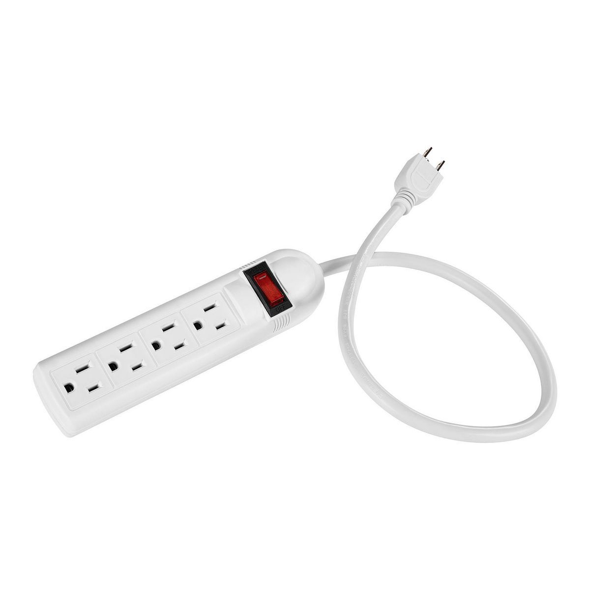 4-Outlet Power Strip L306