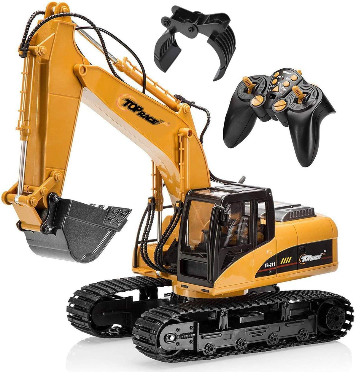 15 Channel Remote Control Excavator Construction Tractor J214672
