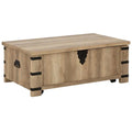 Light Brown Wood Lift Top Coffee Table V65185