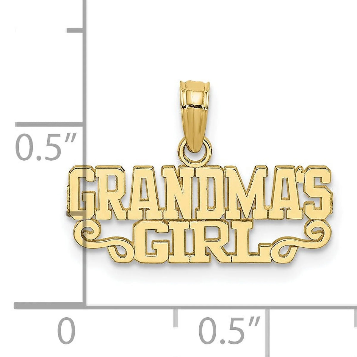 10K Yellow Gold Charm D515