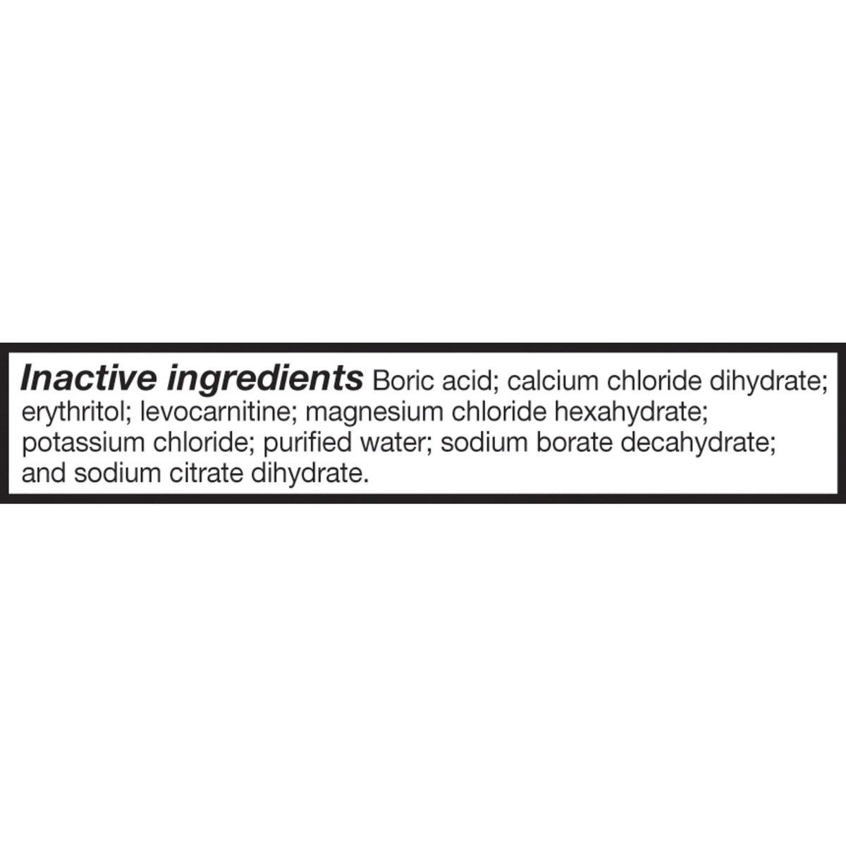 60 Count 0.4 ml Lubricant Eye Drops C790