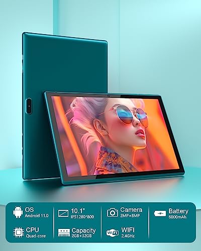 Navy 10 Inch Android Tablet with 32GB ROM 2GB RAM A583
