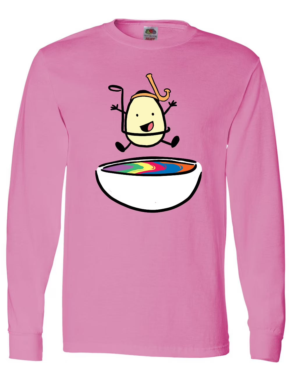 Easter Egg Snorkel Long Sleeve T-Shirt M6649