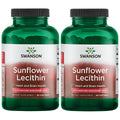 Swanson Sunflower Lecithin 1,200 mg 90 Sgels 2 Pack Y6147