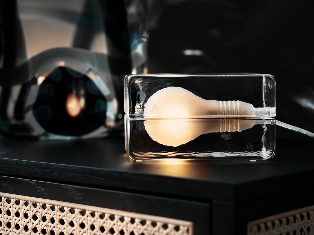 White Block Lamp K388