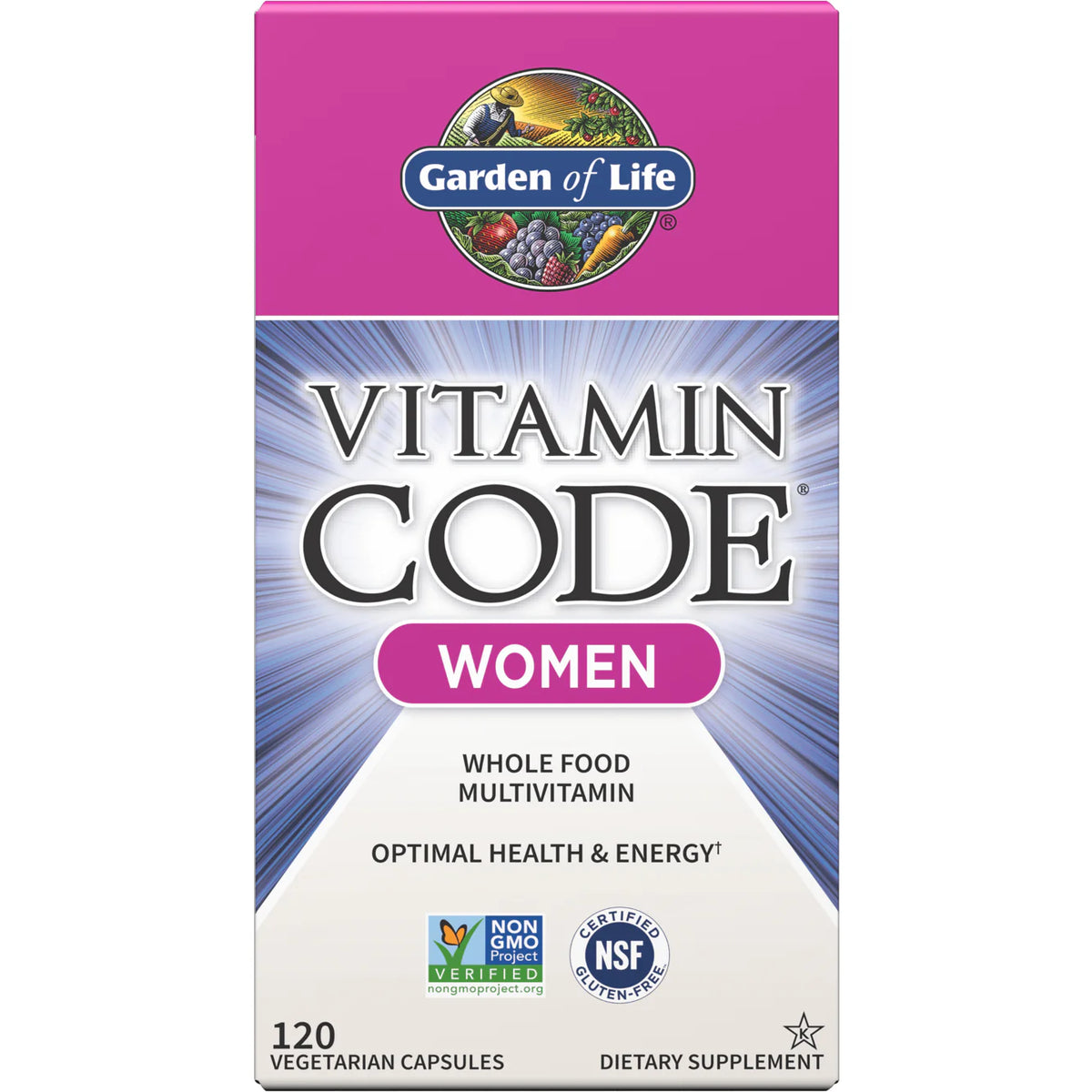 120 vcaps Vitamin Code Women W235