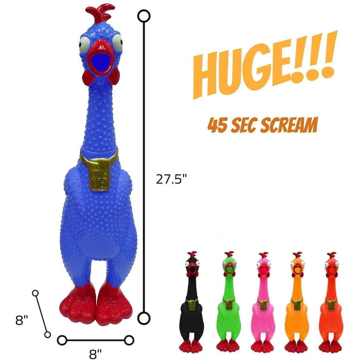 Squeaky Chicken Toy U975513
