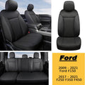Black Car Seat Covers Full Set Seat Protectors Z152