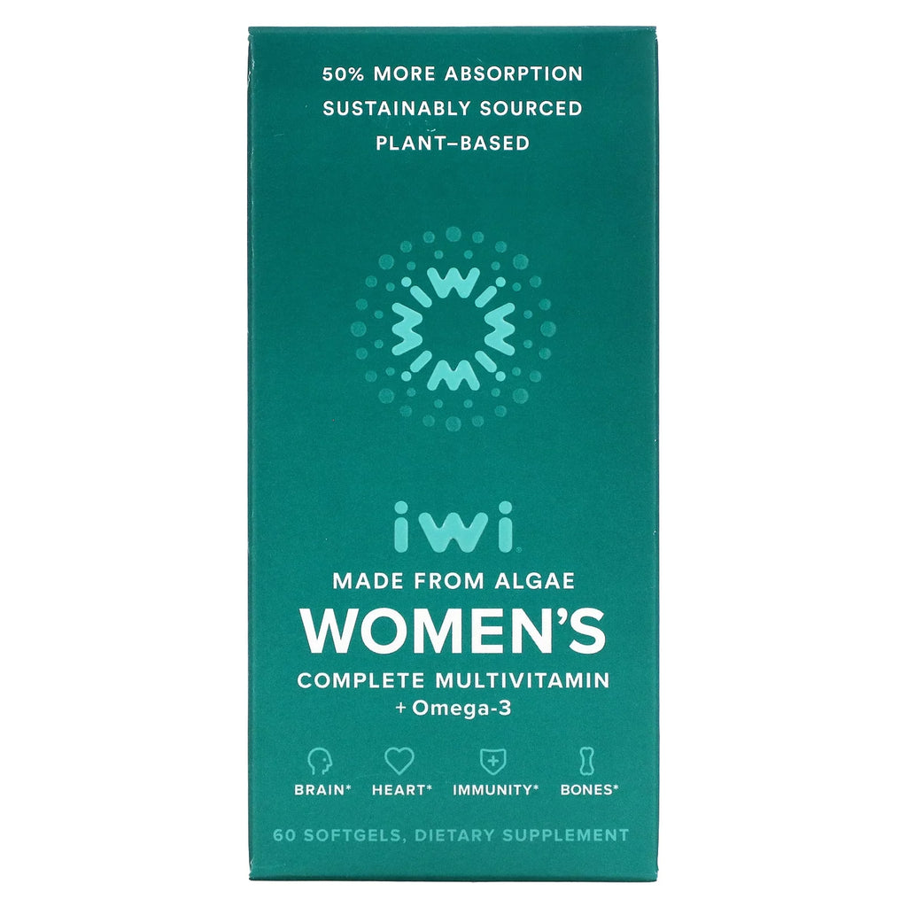 Women's Multivitamin + Vegan Algae Omega-3 30 Day Supply J363