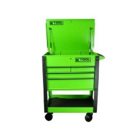 Green Locking Drawer Tool Cart Z57561