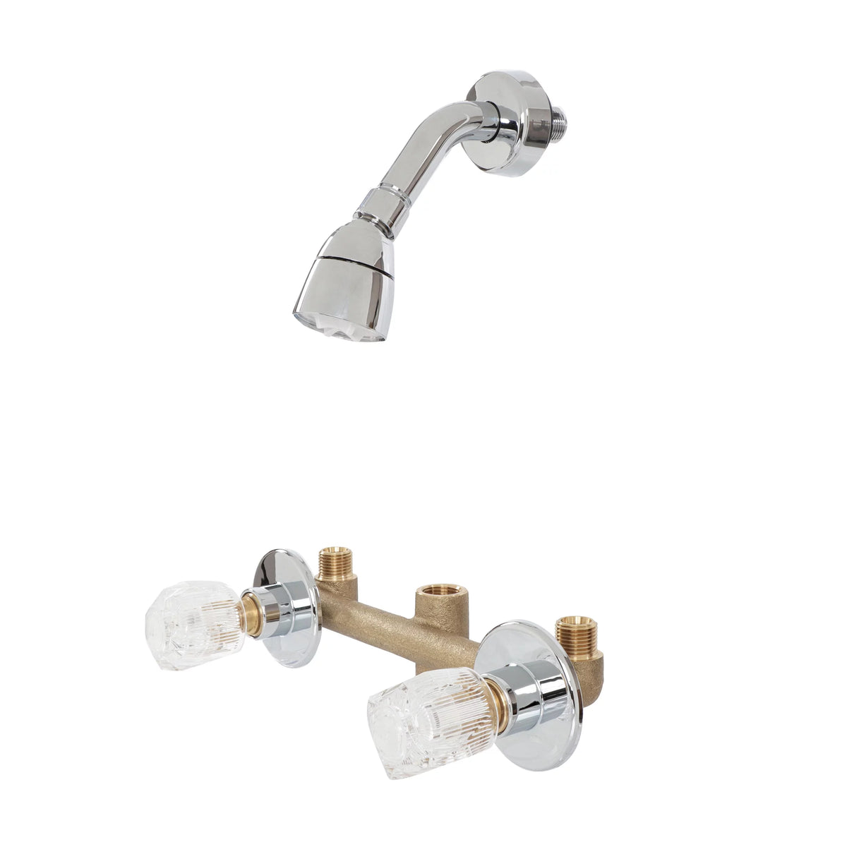 Concealed Shower Faucet 8in Shower System with Knobs K5758