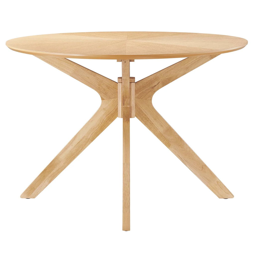 Oak Oval Wood Dining Table T566