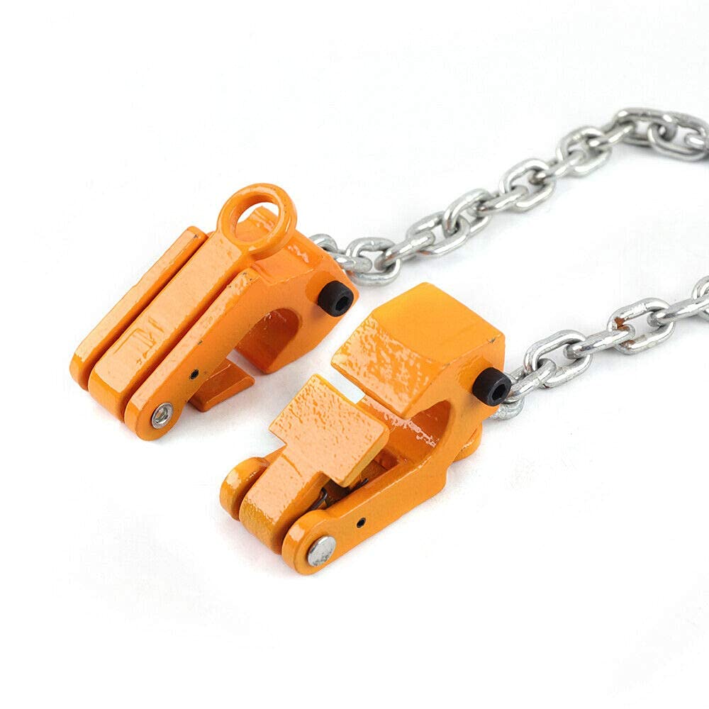 Chain Drum Lifter with G80 Lifting Chain, Alloy Steel Frame B53895