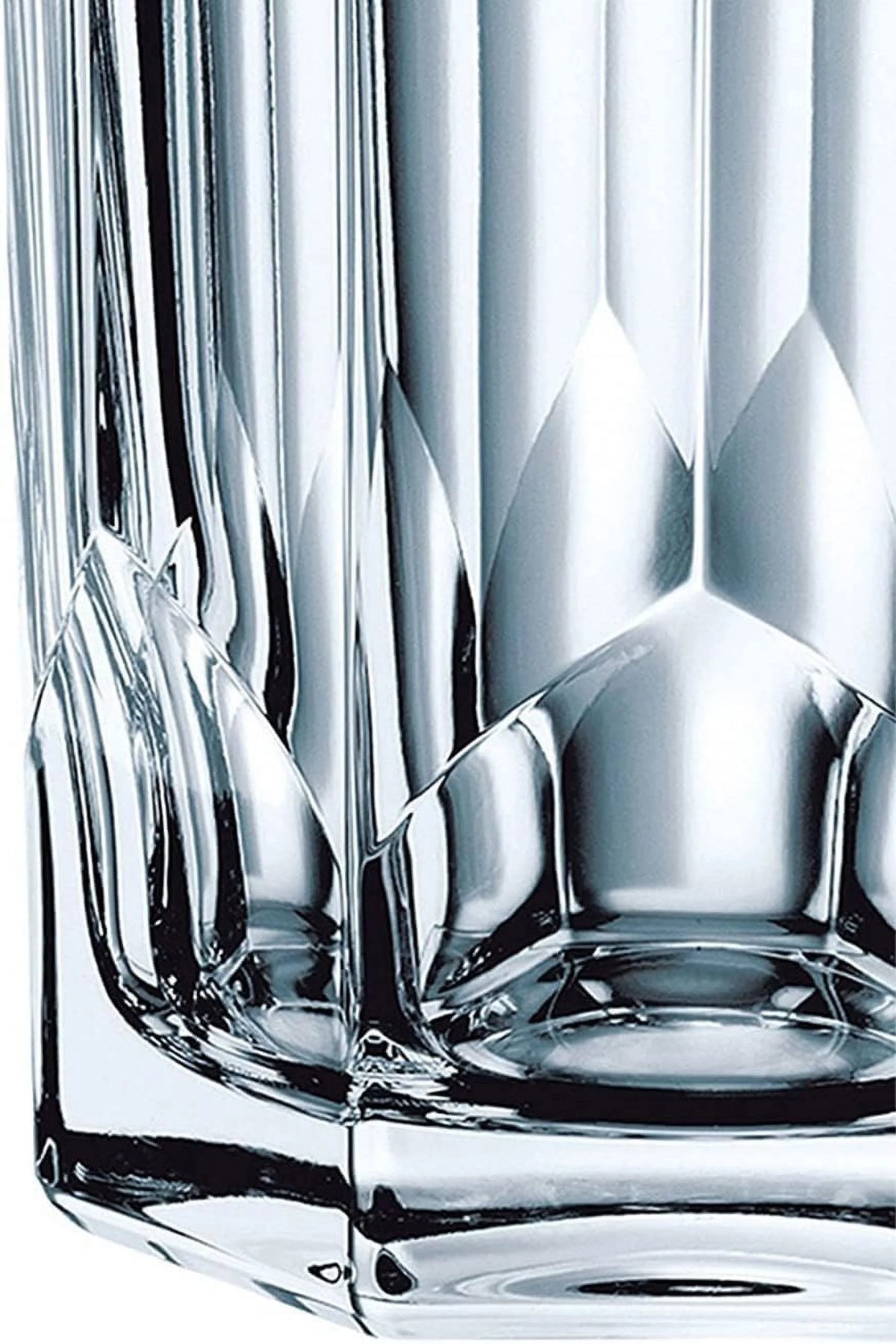 Set Of 4 11- Ounce Crystal Highball Glasses H4536