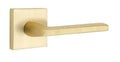 Satin Brass Passage Lever Set T9311