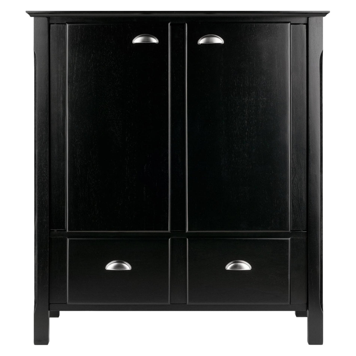 Black Cabinet with Drawers P687