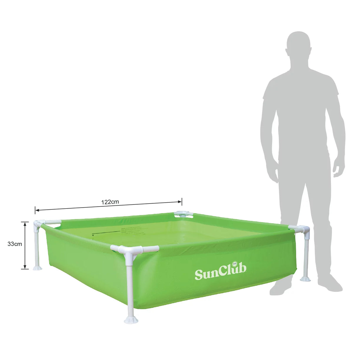 15 Foot x 36 Inch Steel Frame Above Ground Swimming Pool C311