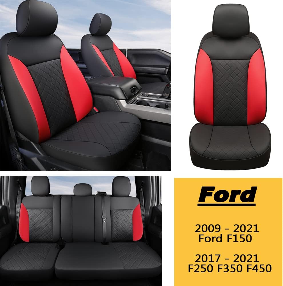 Black Car Seat Covers Full Set Seat Protectors Z152