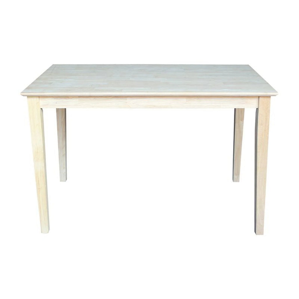 Unfinished 30" Solid Dining Table H16330