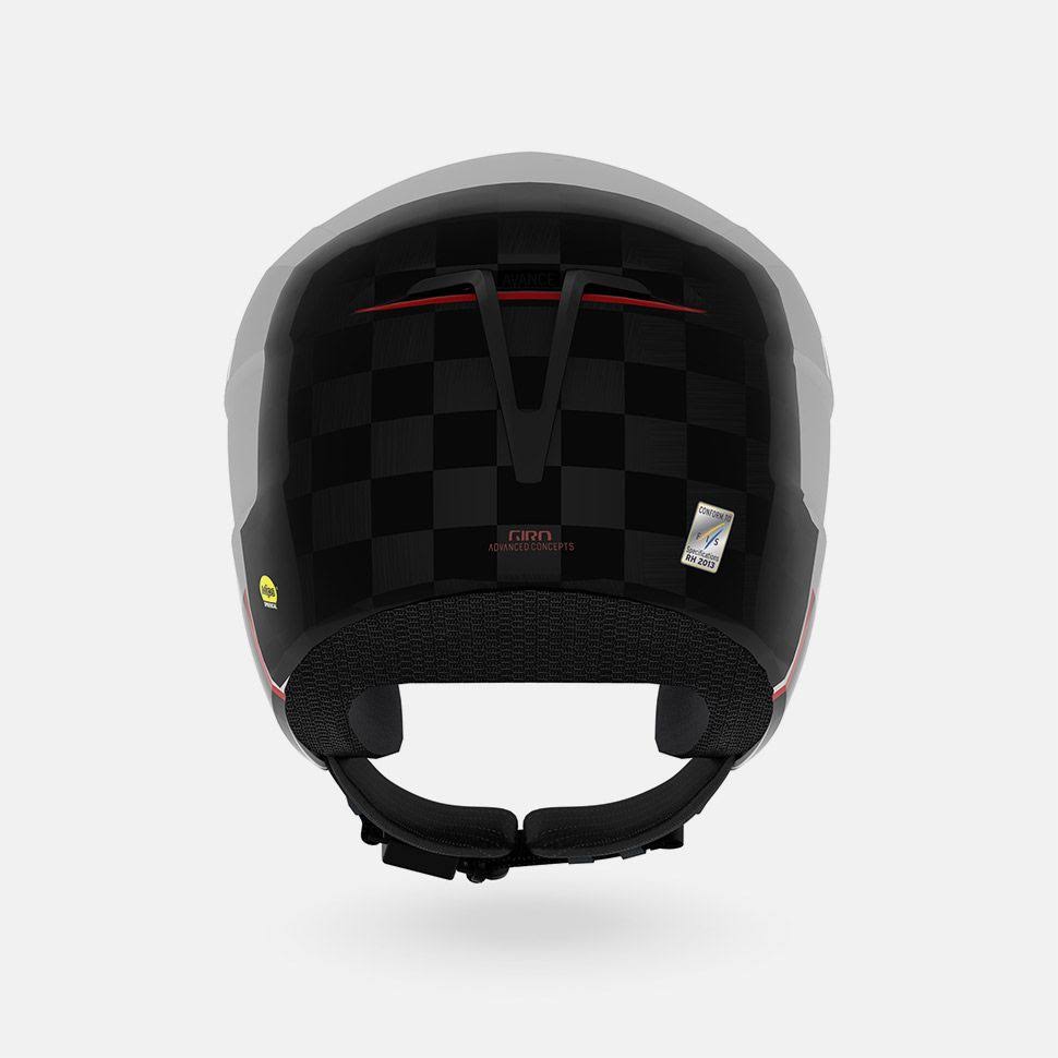 Matte White Carbon Snow Helmet M3086