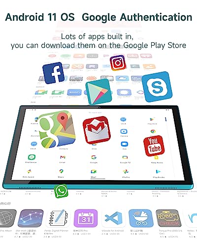 Navy 10 Inch Android Tablet with 32GB ROM 2GB RAM A583