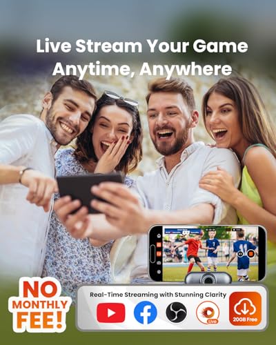 4K 60FPS Action Camera with Live Streaming L23742